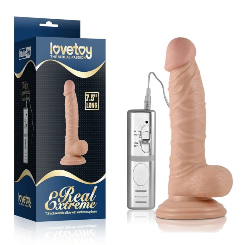 LOVETOY REAL EXTREME TAPADÓKORONGOS VIBRÁTOR 7,5″